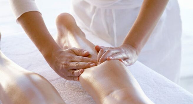 Lymphdrainage Massage fir Krampfadern